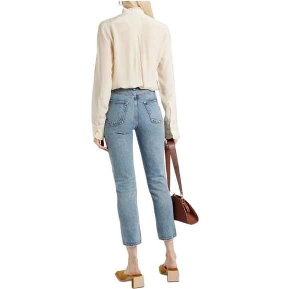 rag & bone Nina High Rise Ankle Cigarette Jeans, Size 32, NWT - Picture 2 of 16